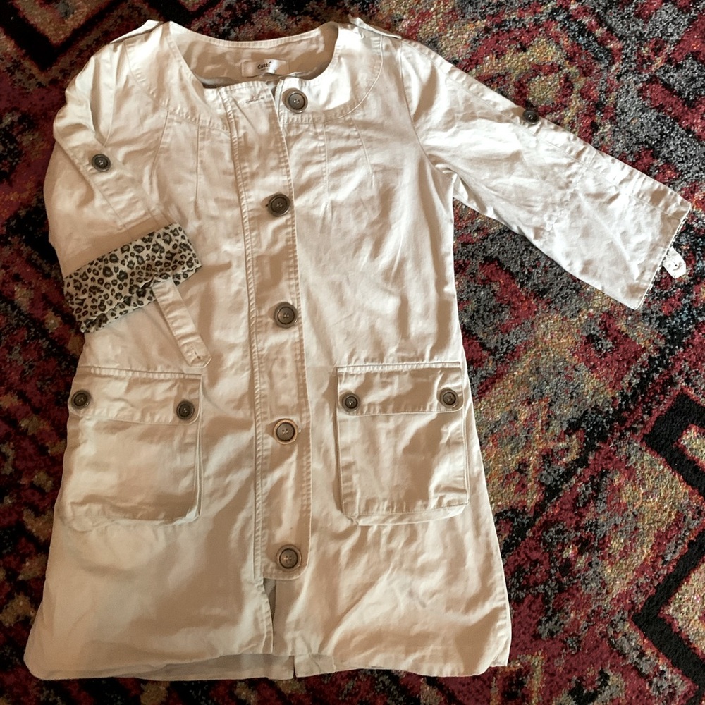 Cutti Paris- Women’s Trench- with adjustable sleeves- Sz S